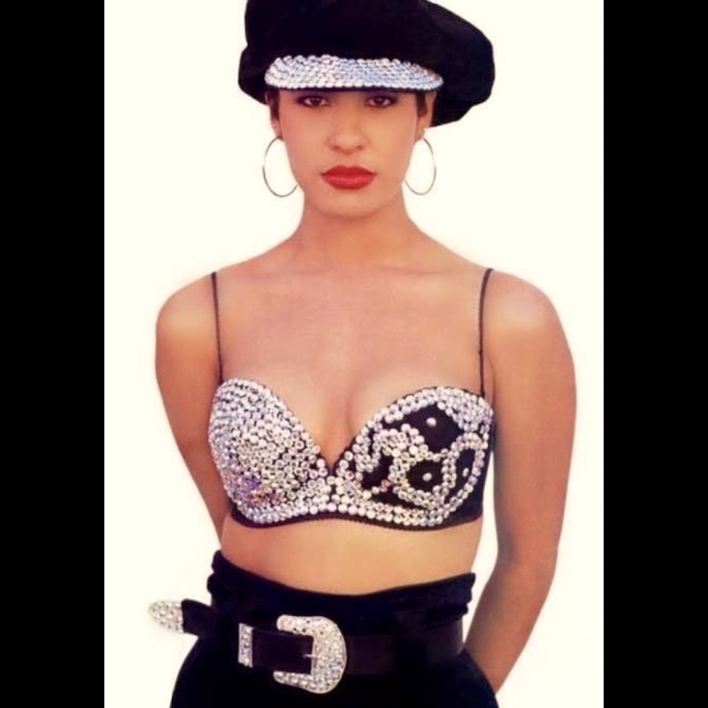 [Selena Quintanilla] Rhinestone Costume Set